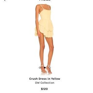 Revolve yellow dress